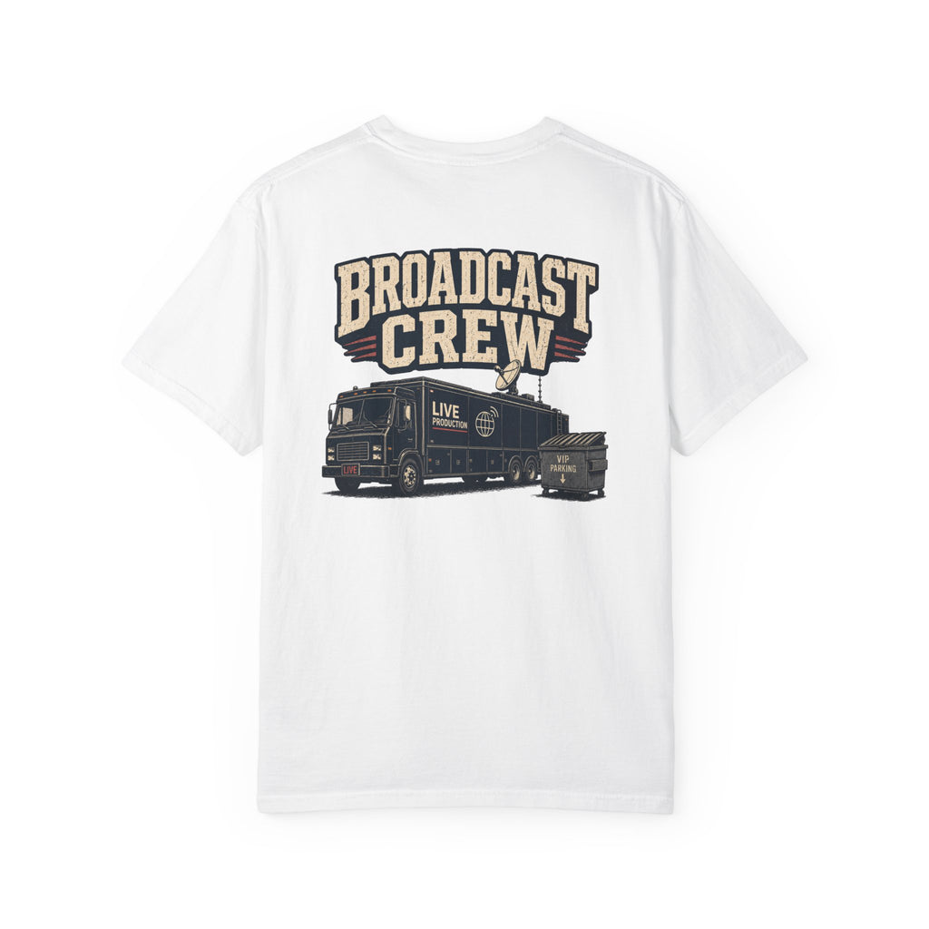 Broadcast Crew T-Shirt — Live Production TV Truck Graphic Tee