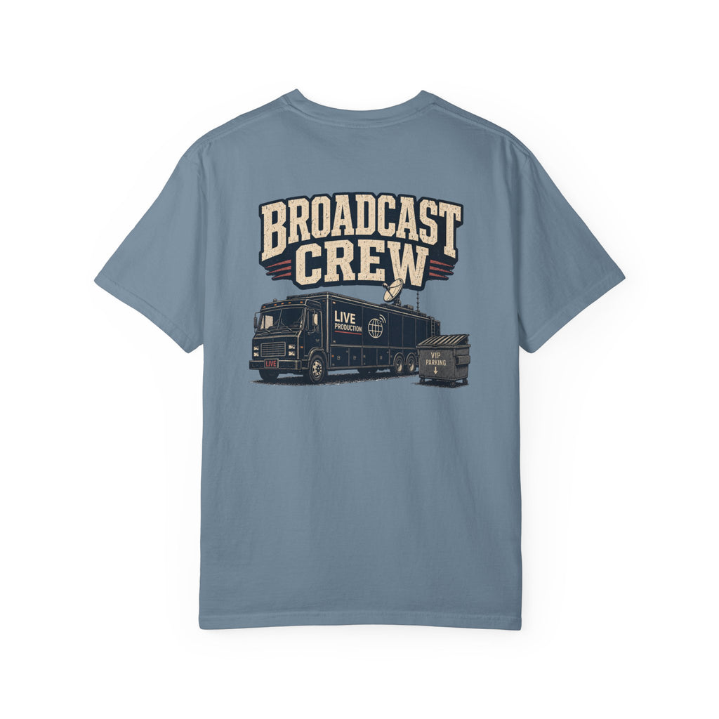 Broadcast Crew T-Shirt — Live Production TV Truck Graphic Tee