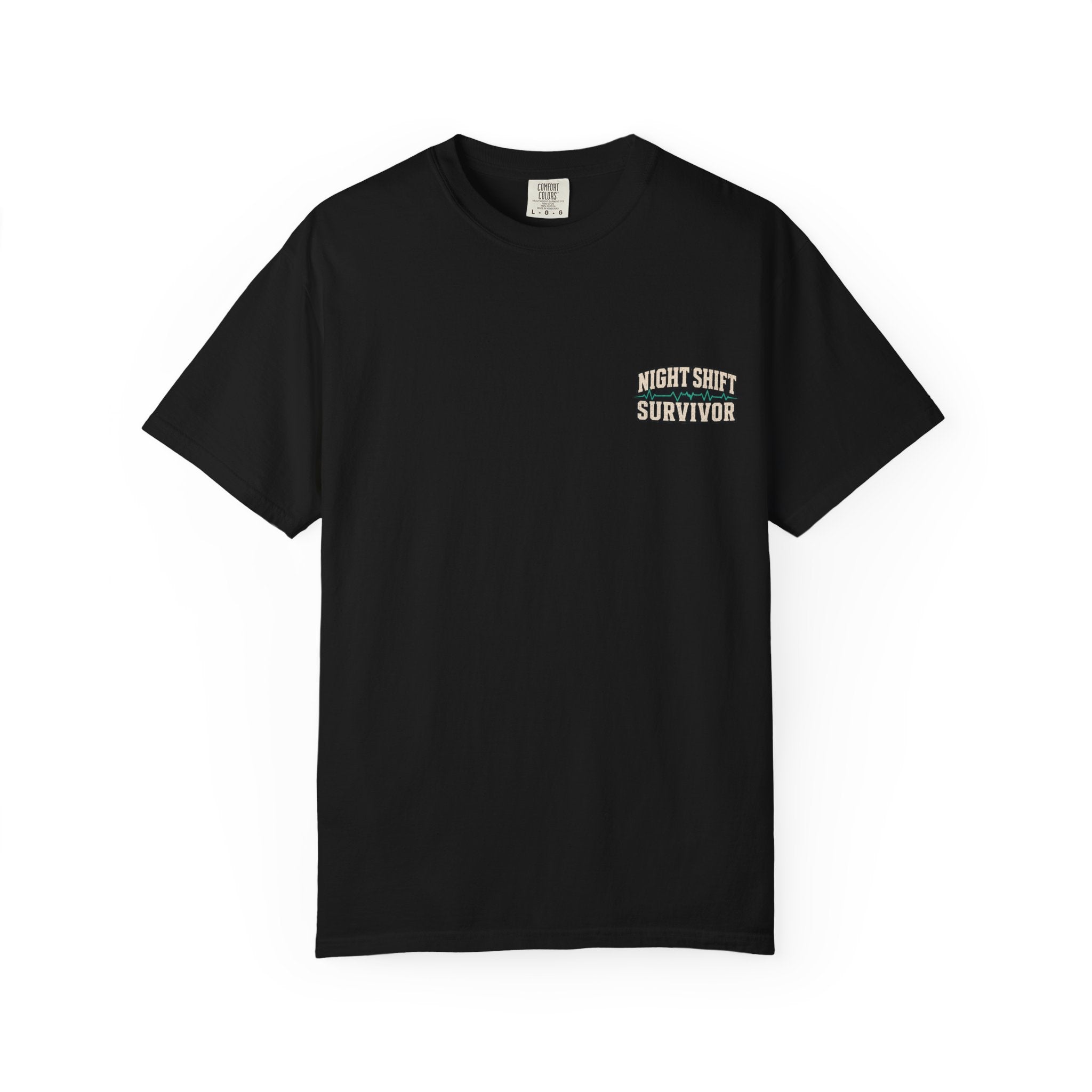 Night Shift Survivor T-Shirt — Retro Healthcare & Nurse Gift