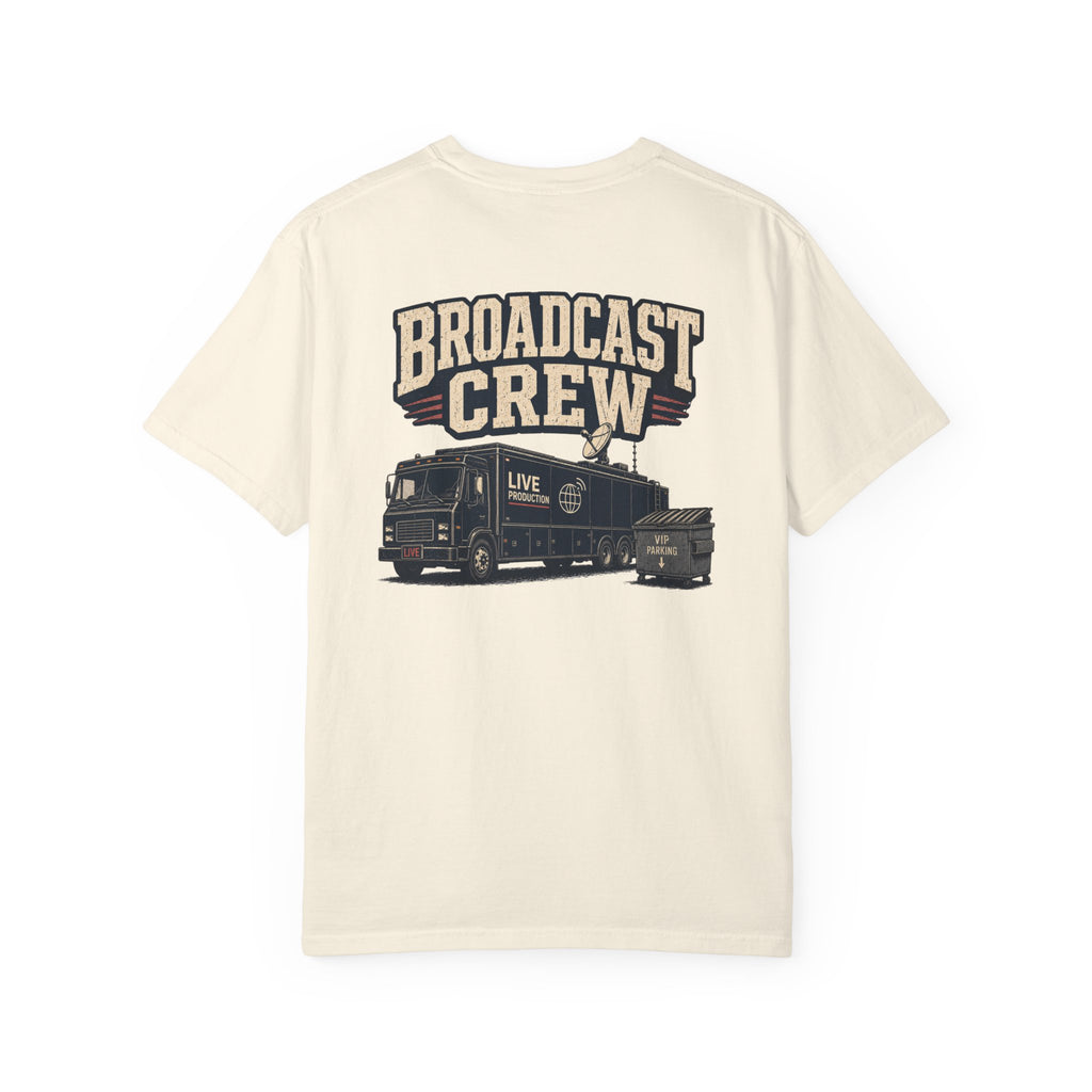 Broadcast Crew T-Shirt — Live Production TV Truck Graphic Tee