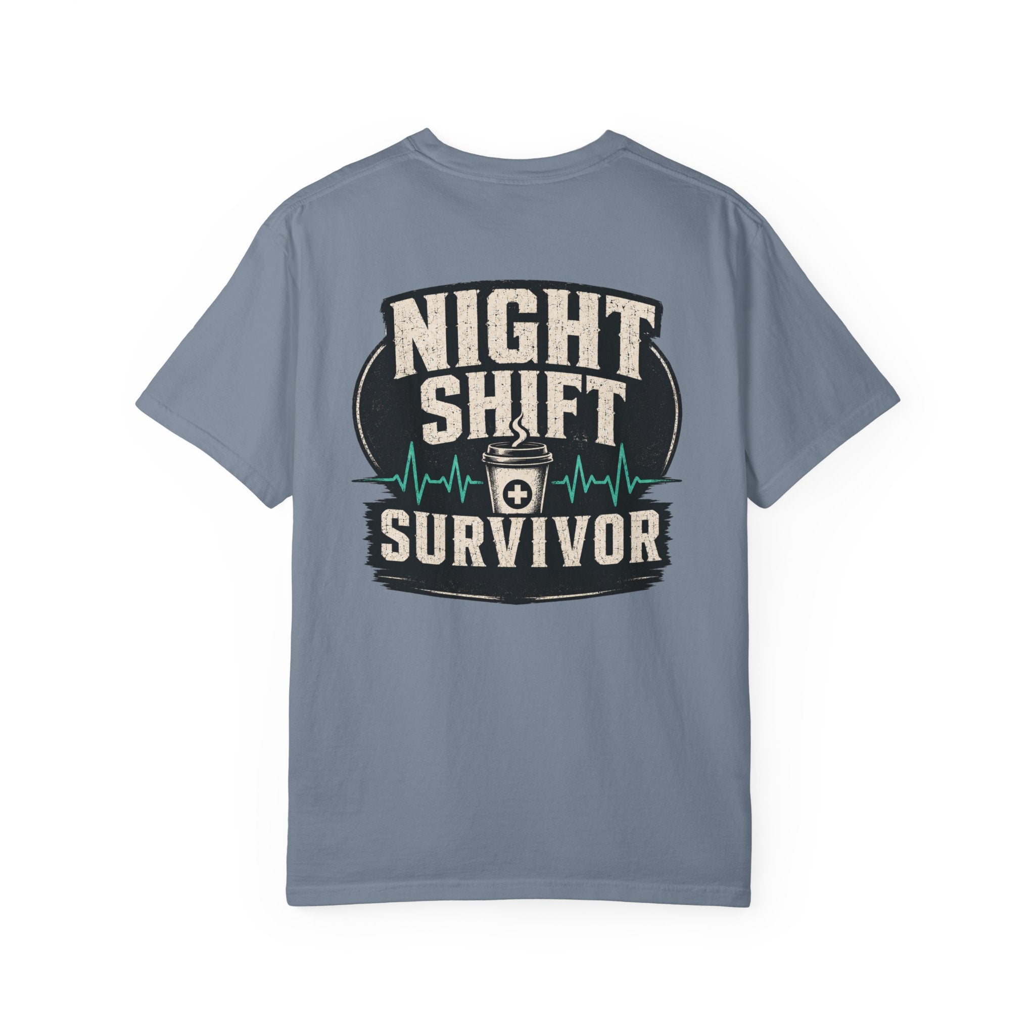 Night Shift Survivor T-Shirt — Retro Healthcare & Nurse Gift