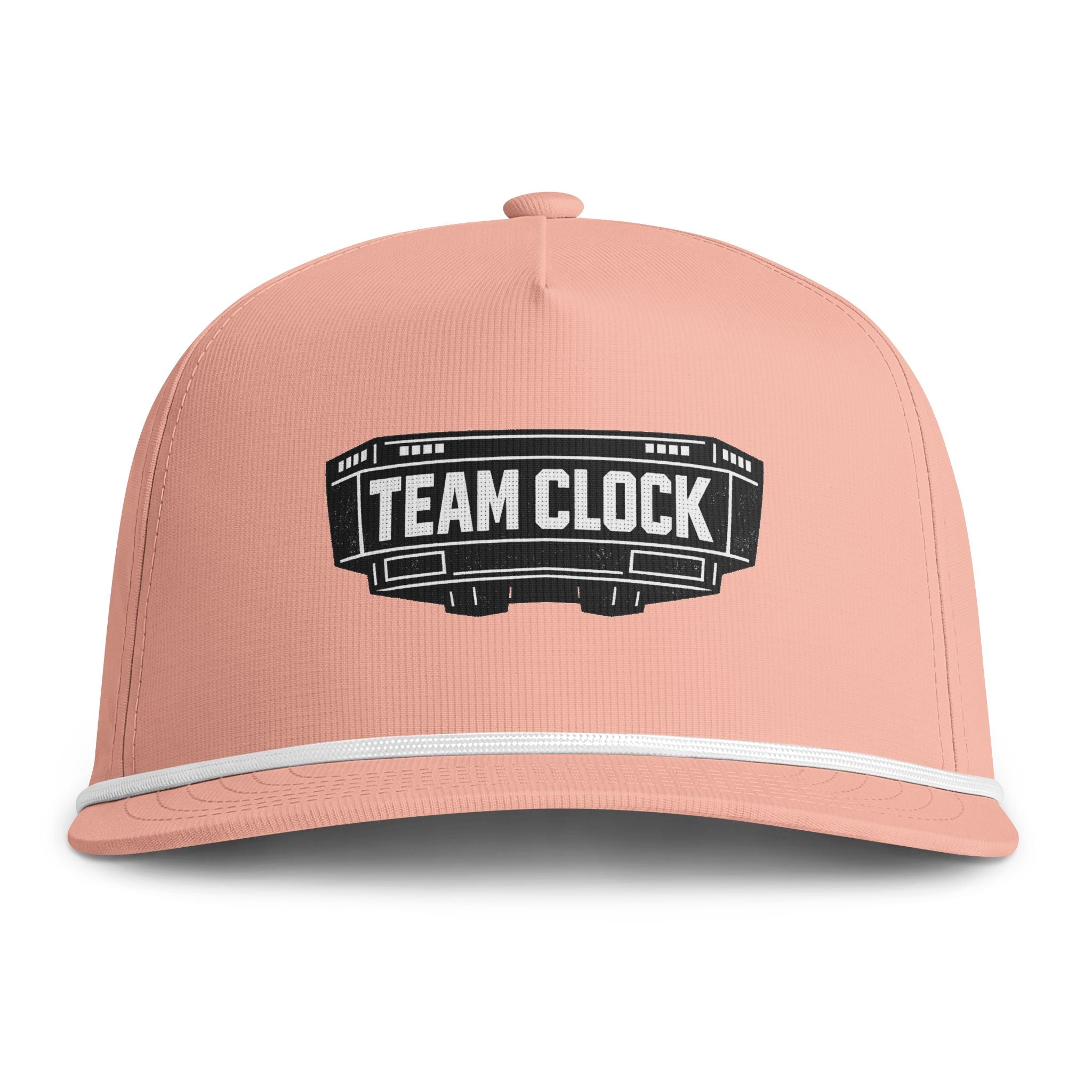 Team Clock Sunwashed Rope Cap — Vintage Logo Snapback Hat