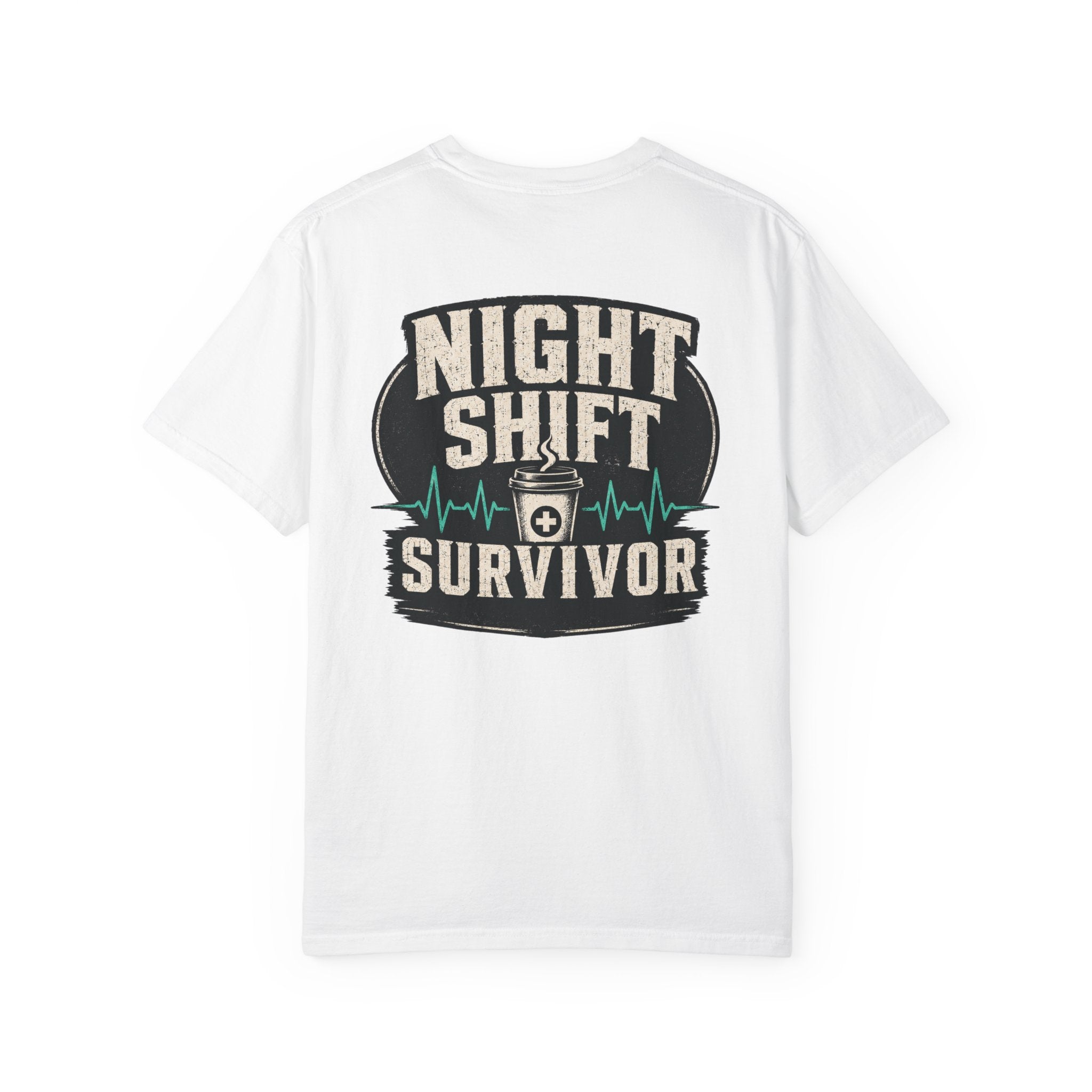 Night Shift Survivor T-Shirt — Retro Healthcare & Nurse Gift