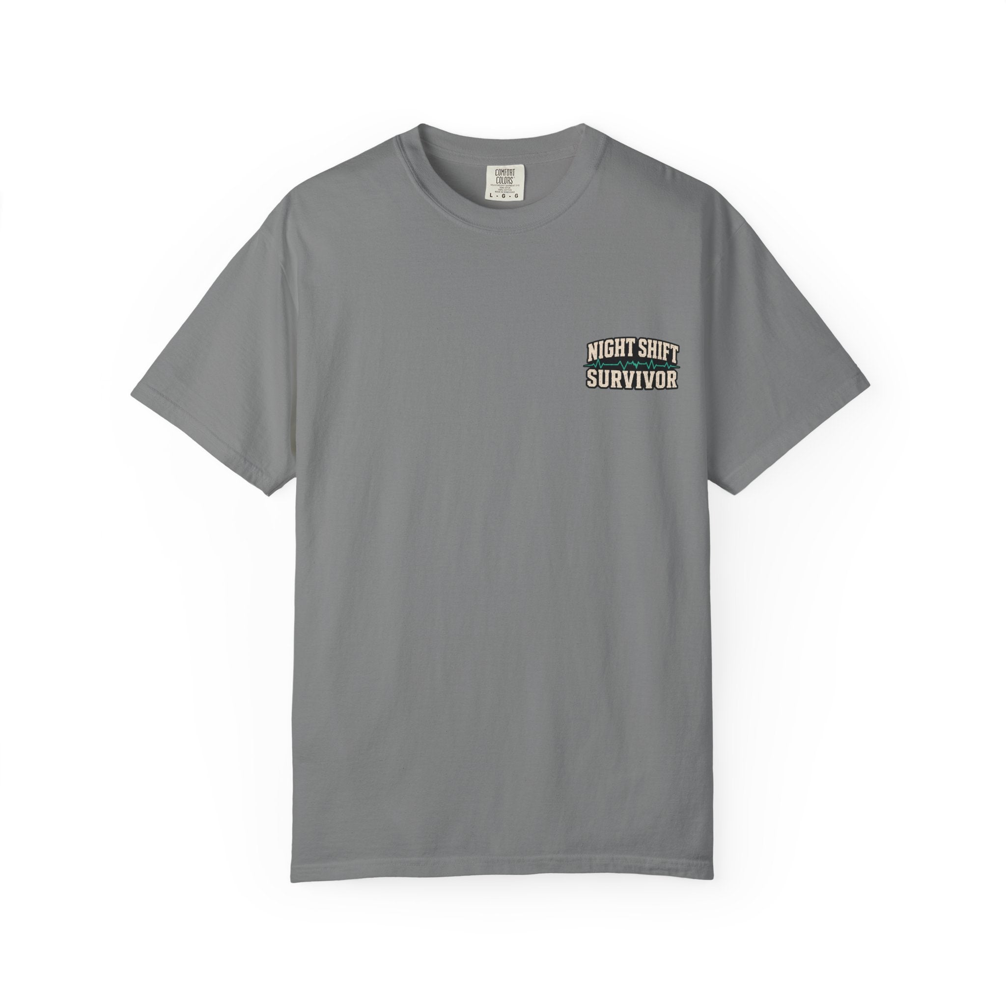 Night Shift Survivor T-Shirt — Retro Healthcare & Nurse Gift