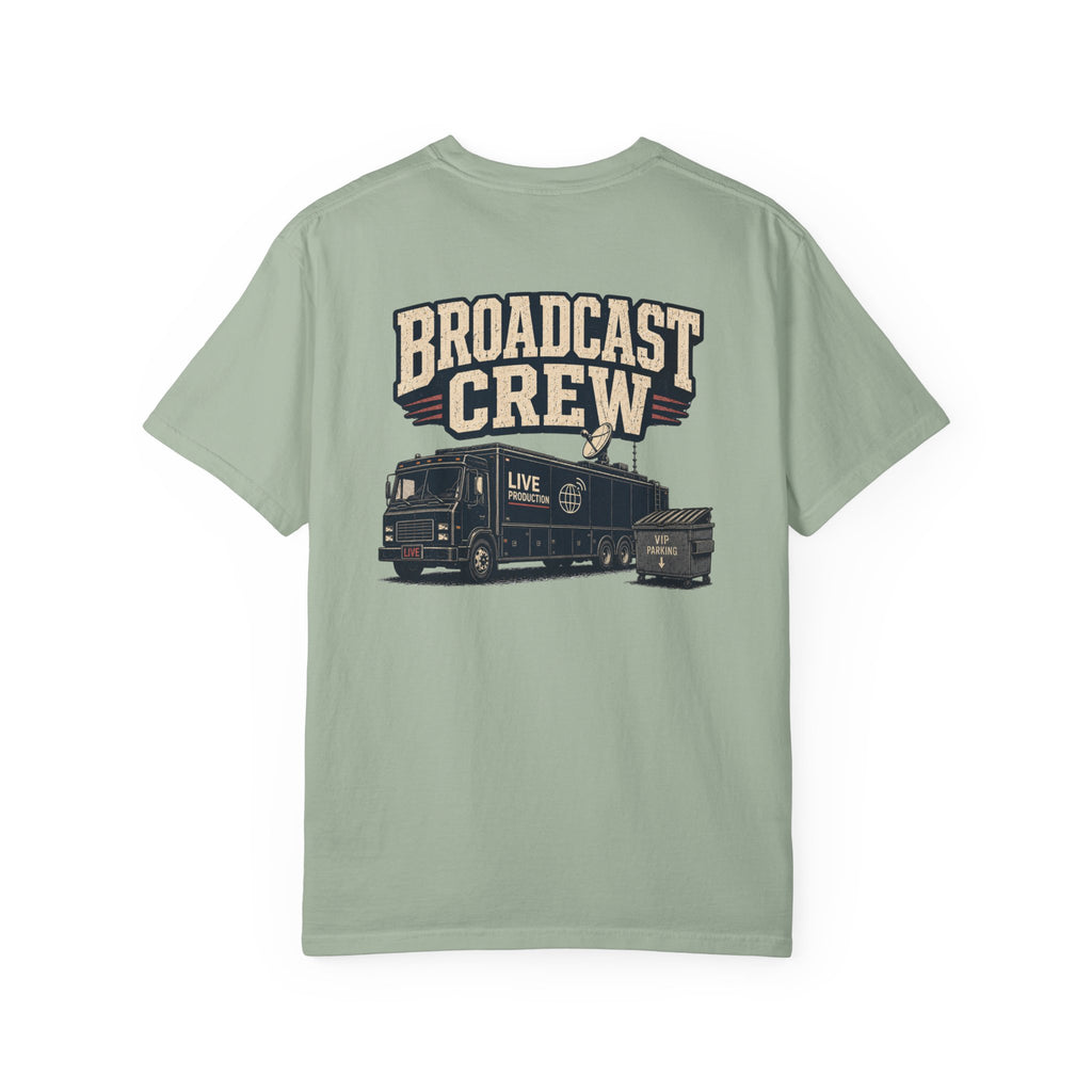 Broadcast Crew T-Shirt — Live Production TV Truck Graphic Tee