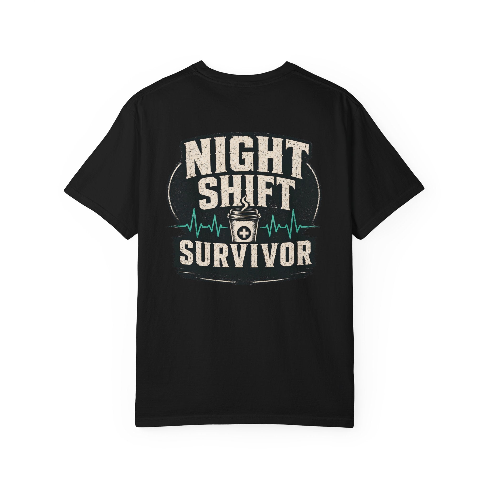Night Shift Survivor T-Shirt — Retro Healthcare & Nurse Gift