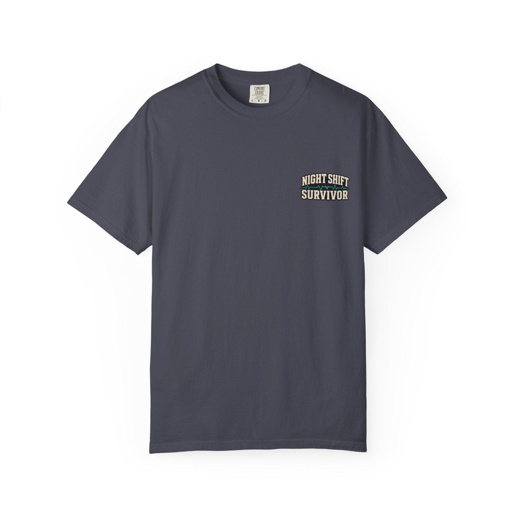 Night Shift Survivor T-Shirt — Retro Healthcare & Nurse Gift
